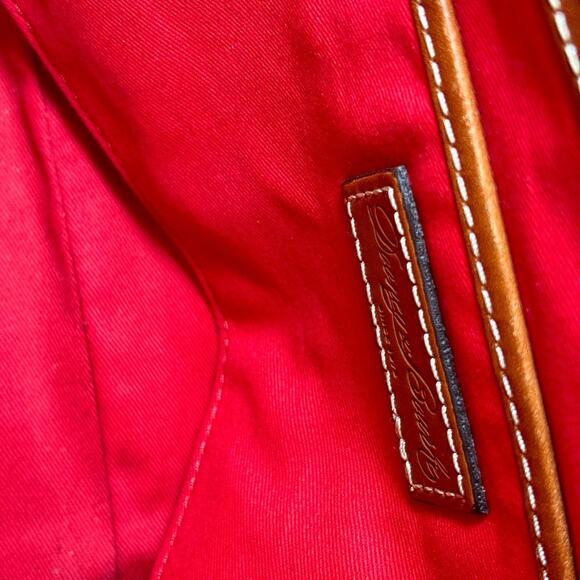 Dooney and Bourke Pebble Grain Small Lexington in Bordeaux - Picture 6 of 9